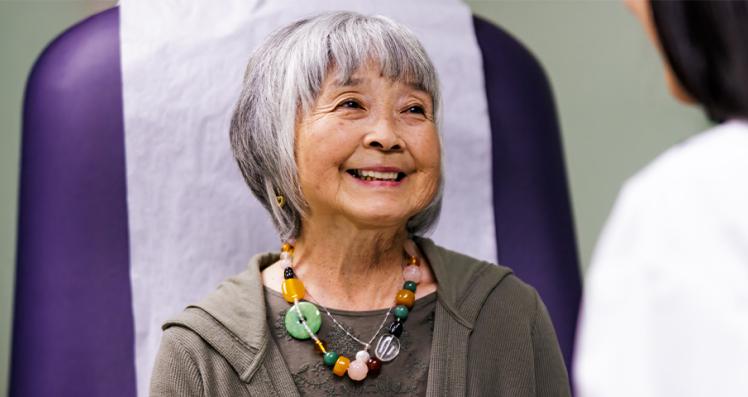 Smiling Elderly Woman
