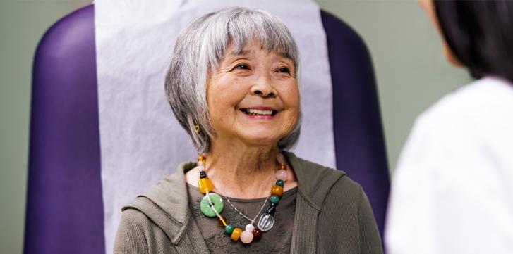 Smiling Elderly Woman