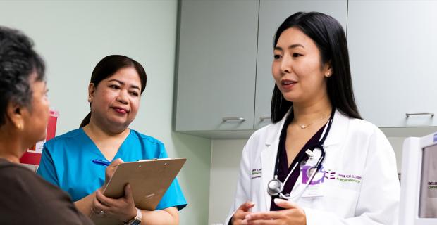 Doctor Talking with Patient